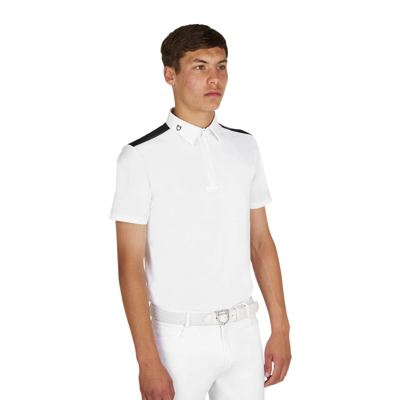 Polo hombre concurso slim fit manga corta