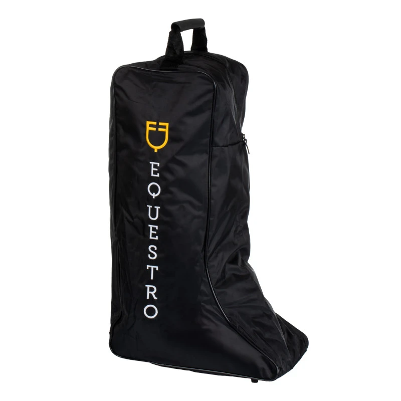 Stiefeltasche mit Logo