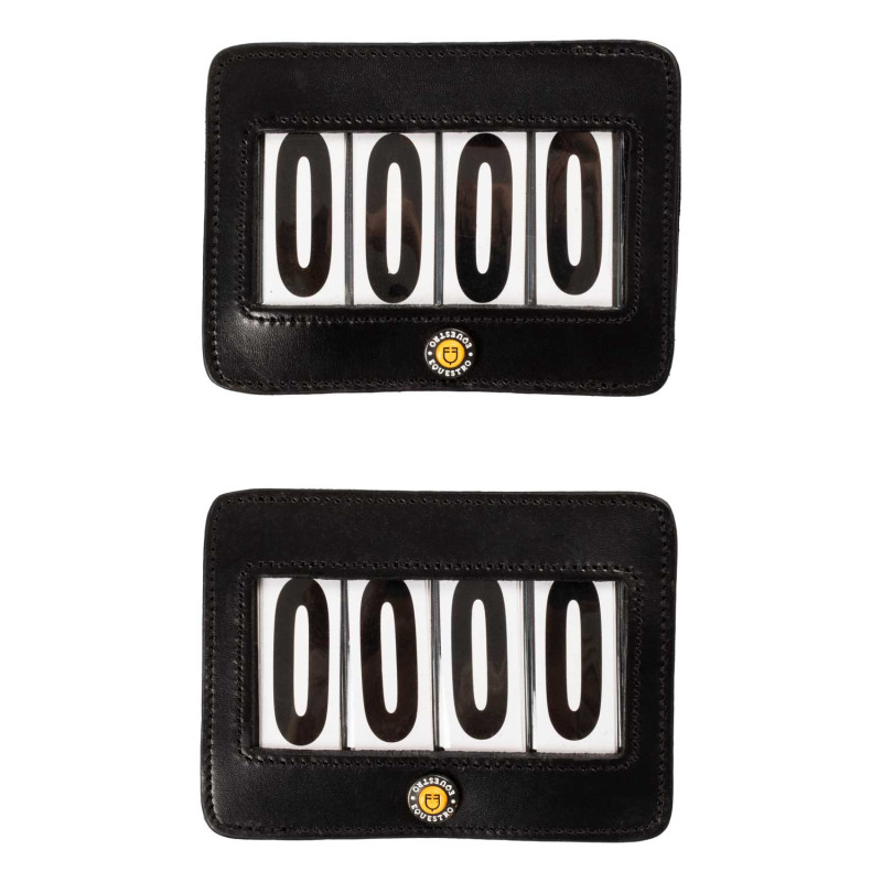 4 digits competition number holder 12x8cm
