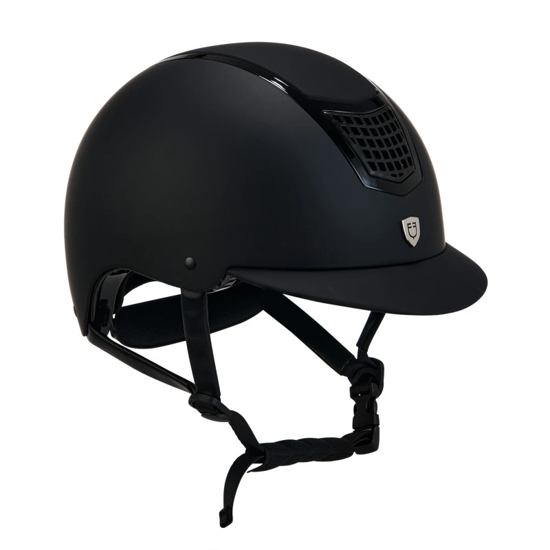 Ultra light helmet with polished frame homologation EN 1384-2023
