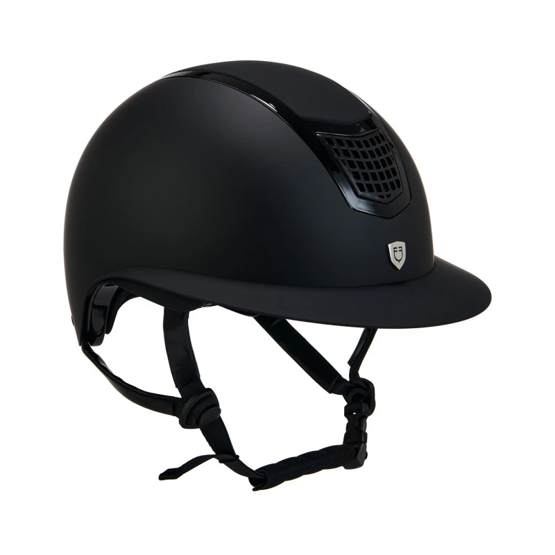 Ultra-light helmet in resistant matte plastic EN 1384-2023 homologation