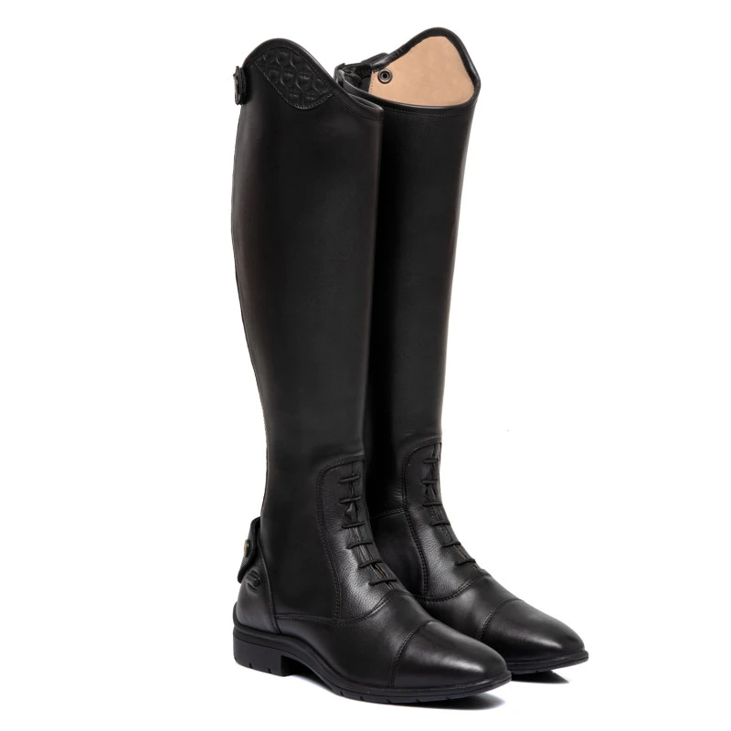 Unisex-Stiefel mit Schnürsenkeln und Multilogo-Einsatz