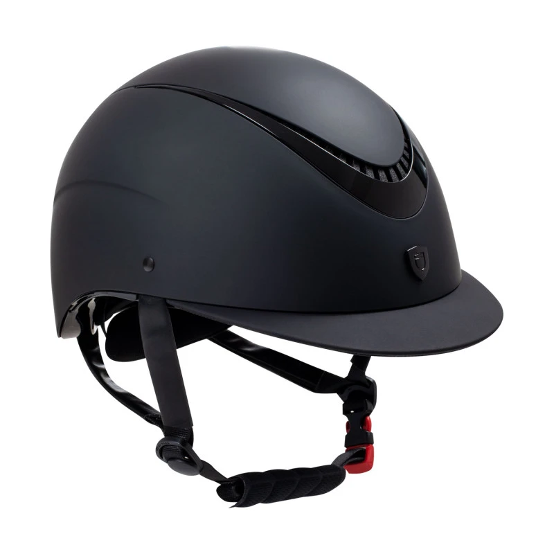 Unisex helmet with shiny frame homologation EN 1384-2023