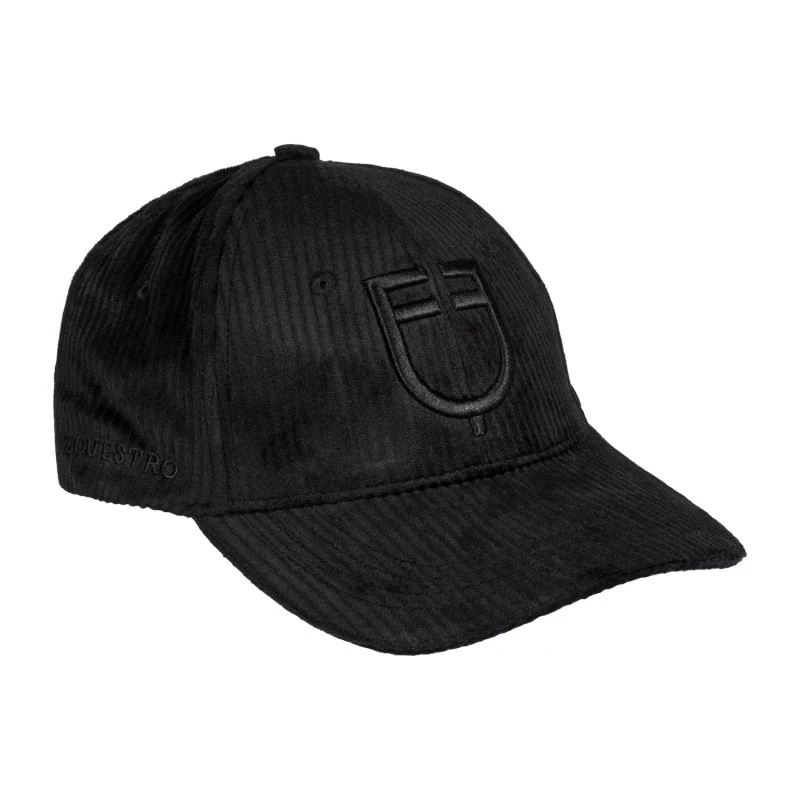 Samt-Baseballkappe