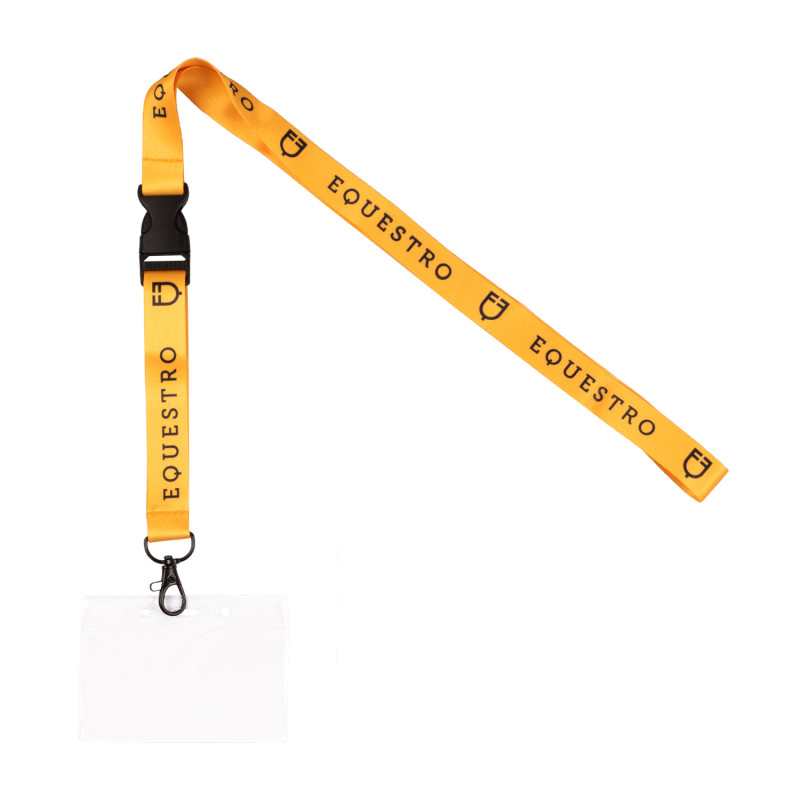 Badge Holder With Lanyard Equestro Logo
