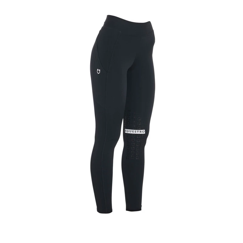 Women's slim fit stretch fabric leggings
