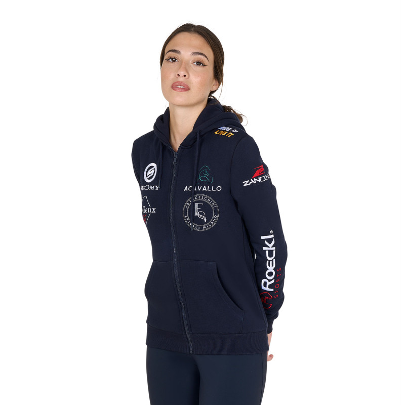 Women's multi-logo hoodie 2024 design