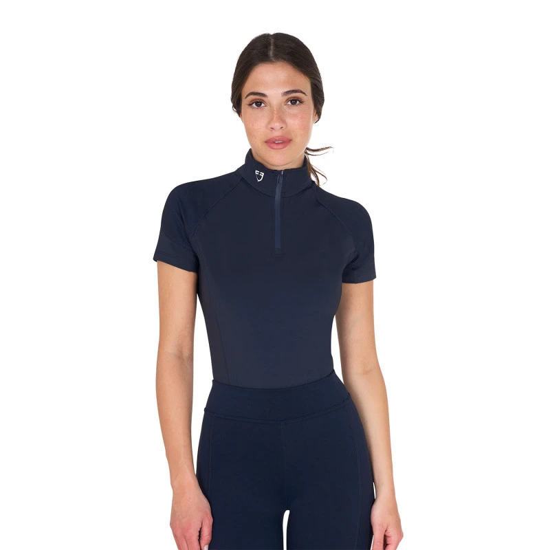 Women's slim fit short sleeve base layer