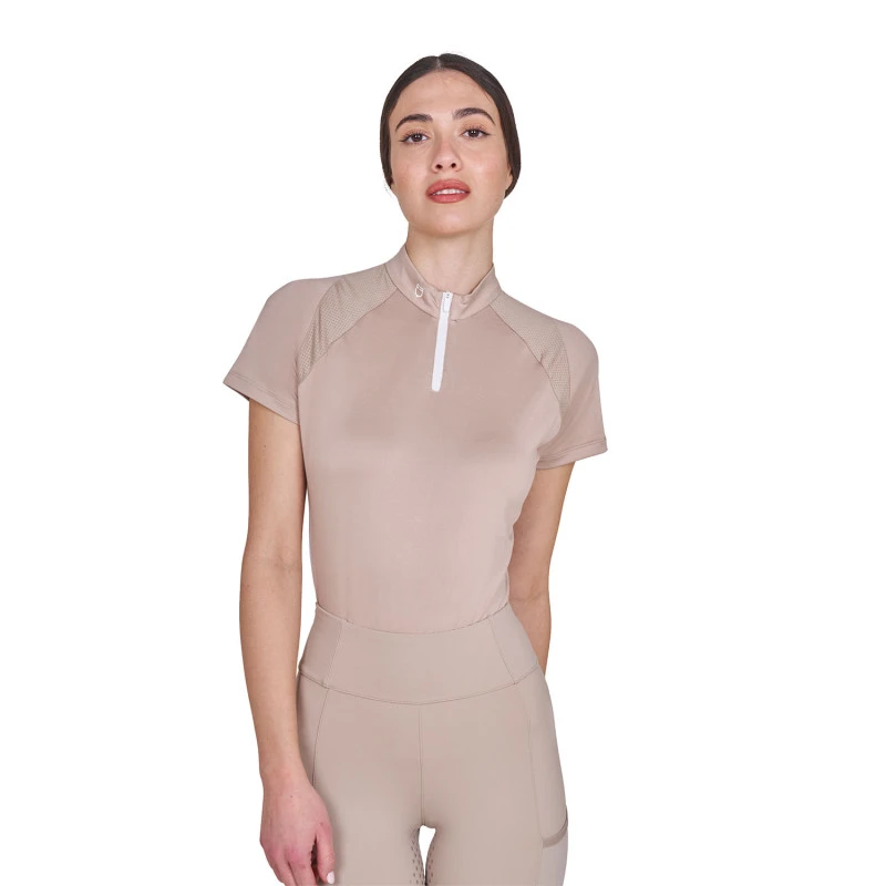 Women's slim fit technical training polo shirt