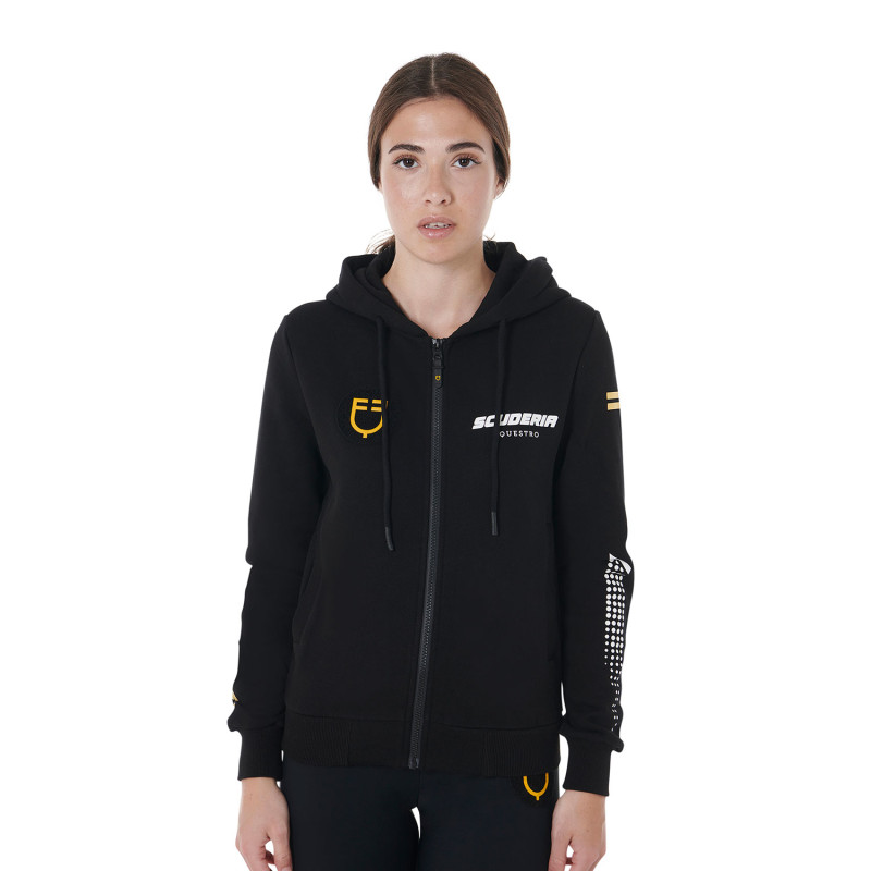 Scuderia Equestro women's hooded sweatshirt fleece
