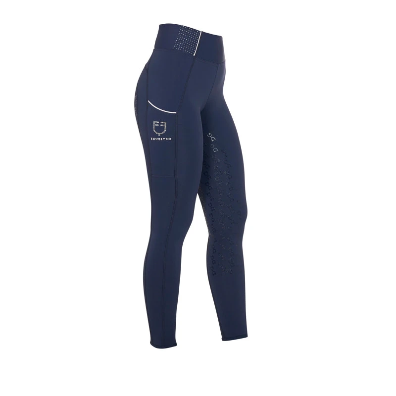 Damen Slim-Fit-Leggings mit Strasssteinen