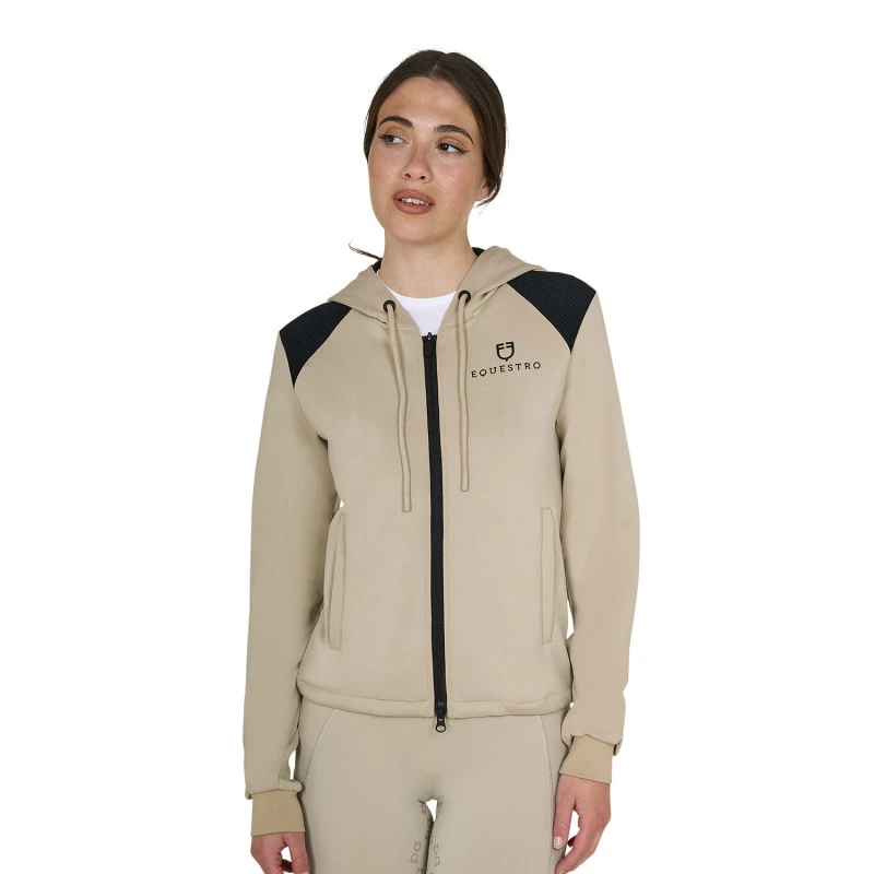 Women's cropped hoodie