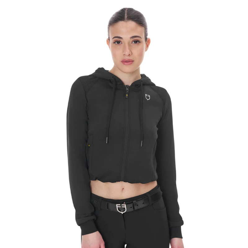 Women's cropped hoodie