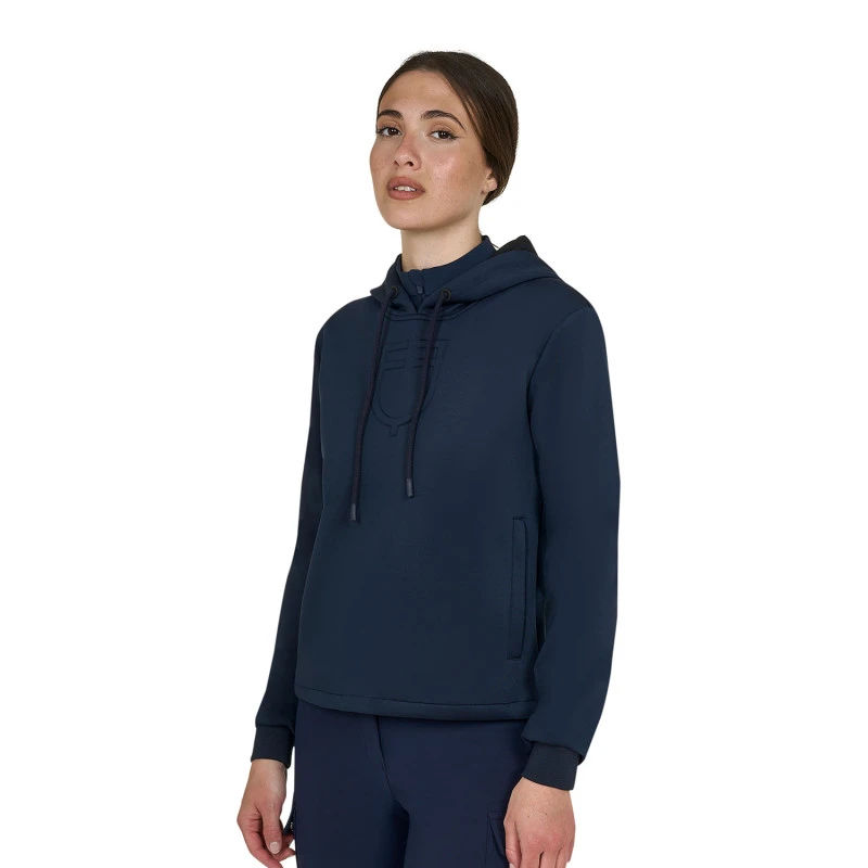 Women's cut out hoodie