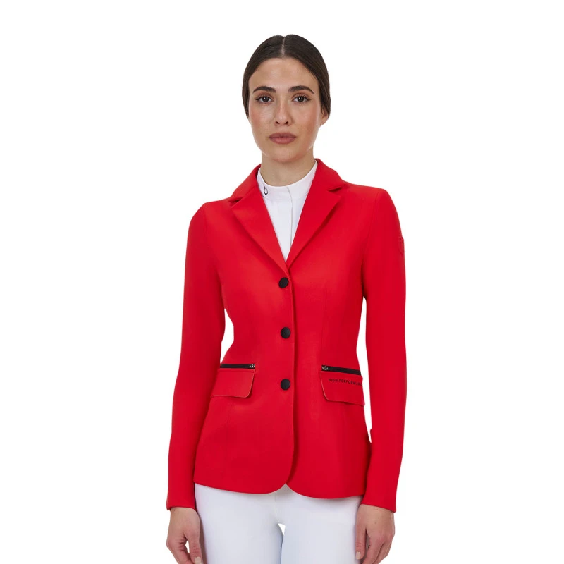 Equestro Ridertechnology women's competition jacket heat-sealed seams