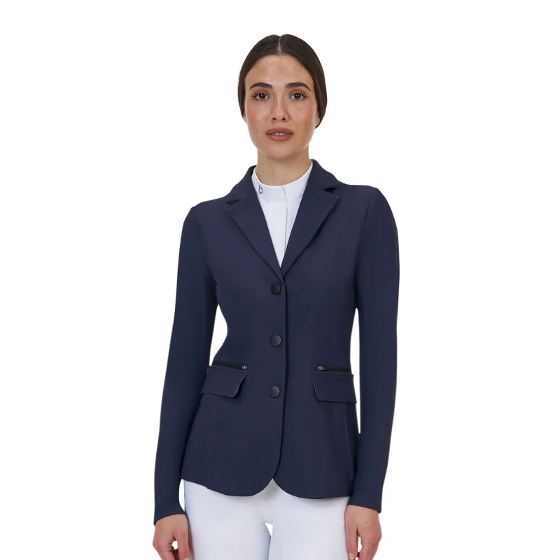 Equestro Ridertechnology Damen-Wettkampfjacke mit verschweißten Nähten