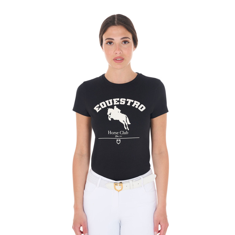 Women's Jumping Horse Club cotton T-shirt