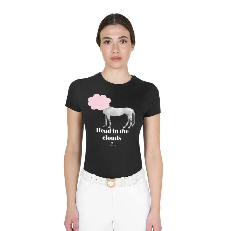 Women's Head In the Clouds cotton T-shirt