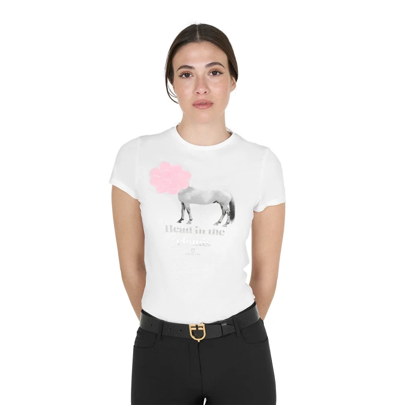 Women's Head In the Clouds cotton T-shirt