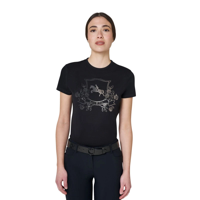 Women's Lamina Horse Club cotton T-shirt