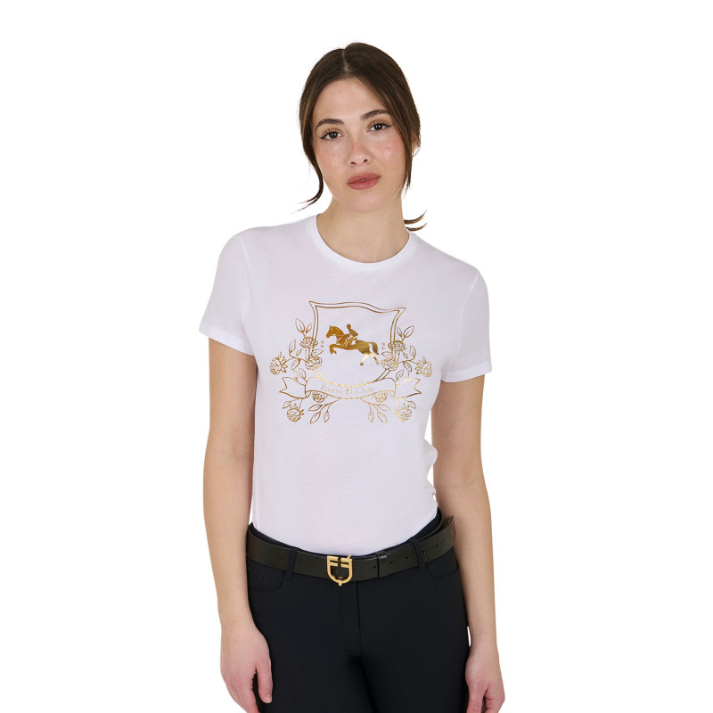 Women's Lamina Horse Club cotton T-shirt