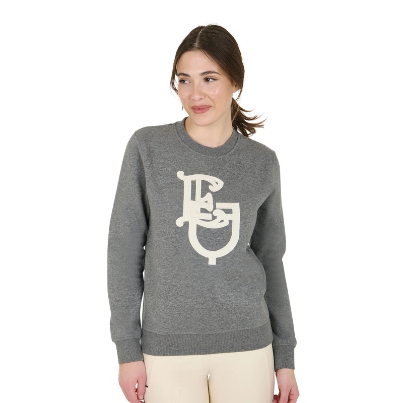 Equestro Monogram Damen-Sweatshirt
