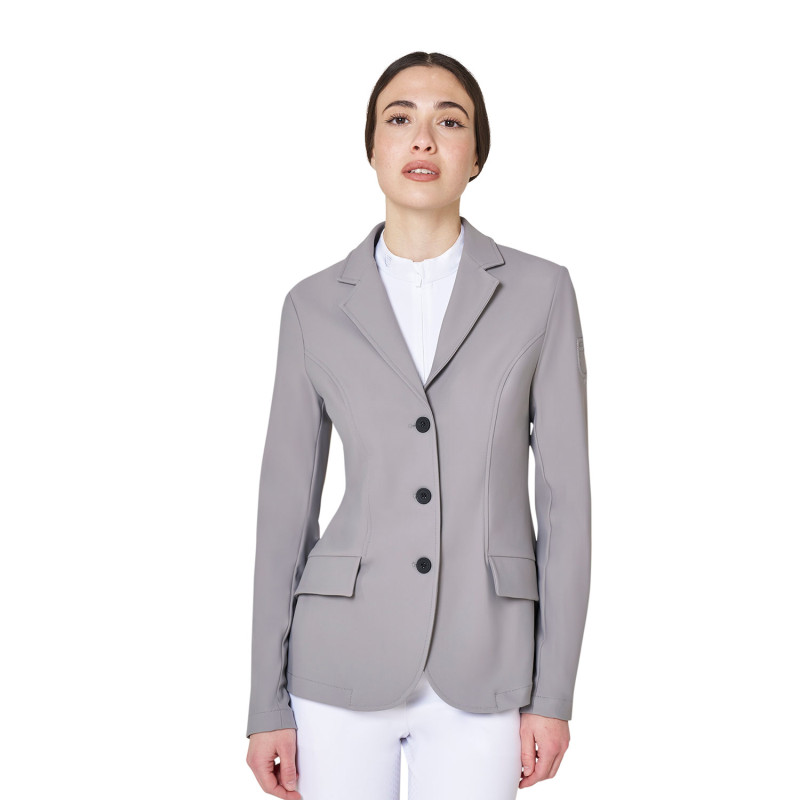 Women's competition jacket with embossed logo