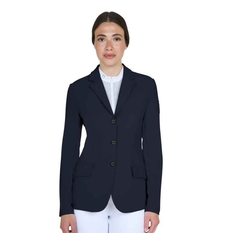 Women's competition jacket with embossed logo