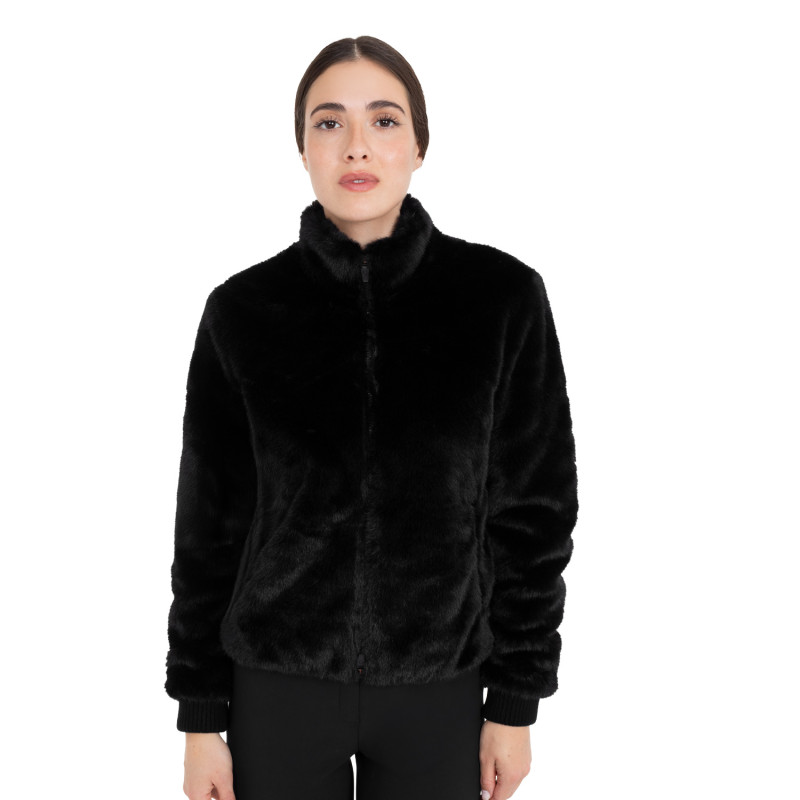 Women's outerwear in faux fur