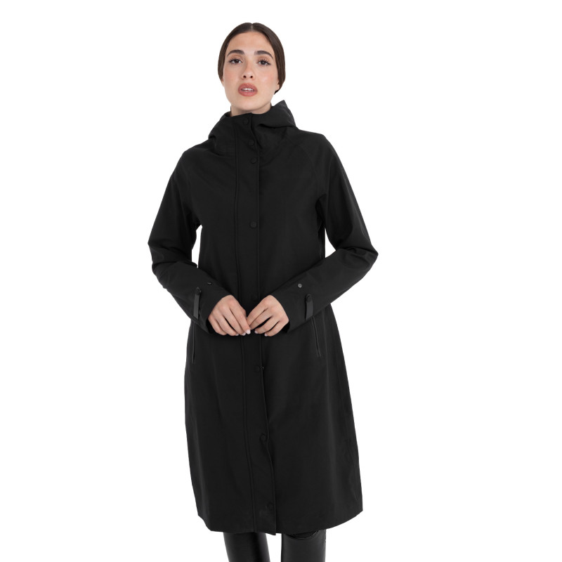 Women’s long softshell with rear opening
