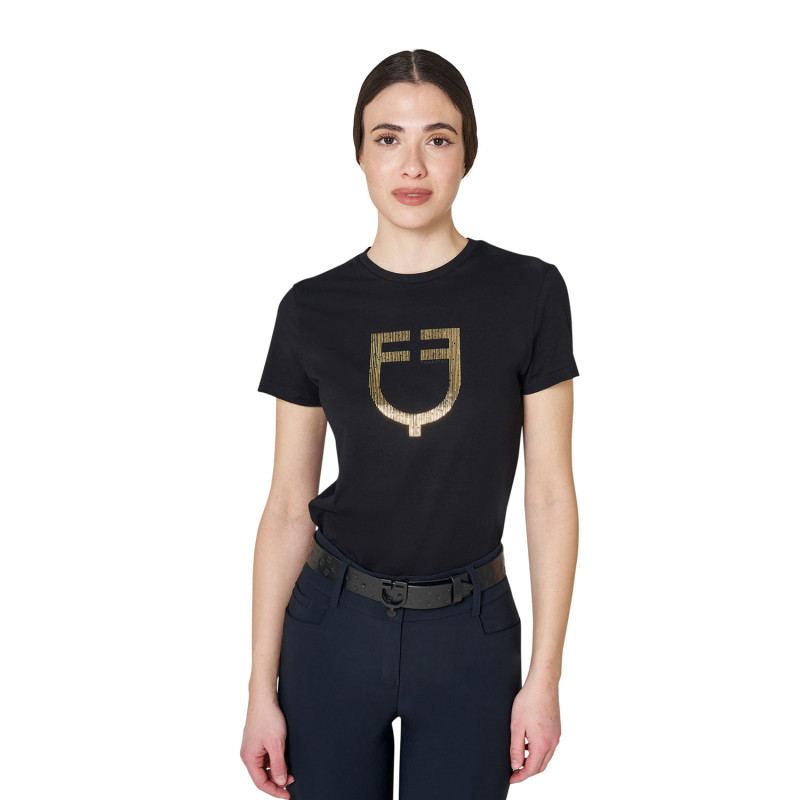 Women’s T-shirt with foil logo