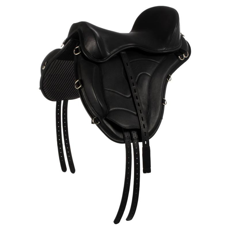 Classic trail short back treeless saddle