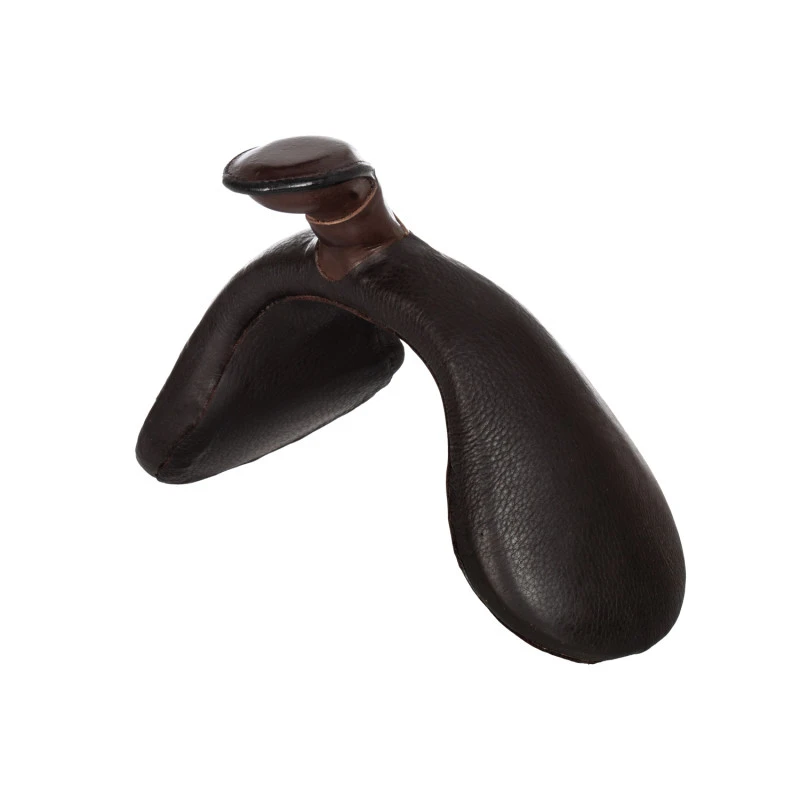 Wooden fork with horn