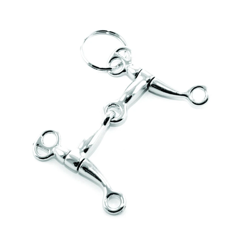 Chaveiro mordida western inox