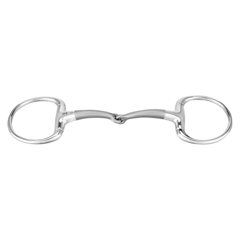 Satinox Eggbutt Bit 14 Mm Single Jointed Stainless Steel