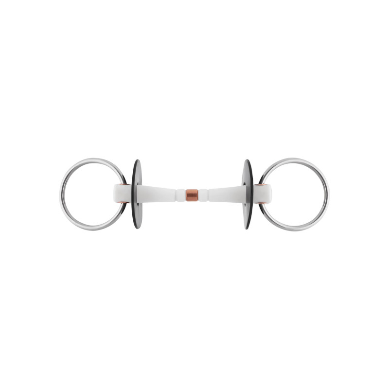 Nathe Loose Rg.Sn.20mm Flex.M.Mouth  With Copper Middle Link 70mm Rg.