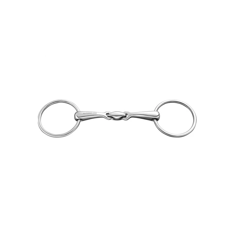LOOSE RG. SNAFFLE ST.ST. 16MM DBL.J. W. 55MM ST.ST. RG.