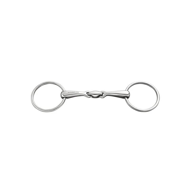LOOSE RG. SNAFFLE ST.ST. 18MM DBL.J. W. 70MM ST.ST. RG.