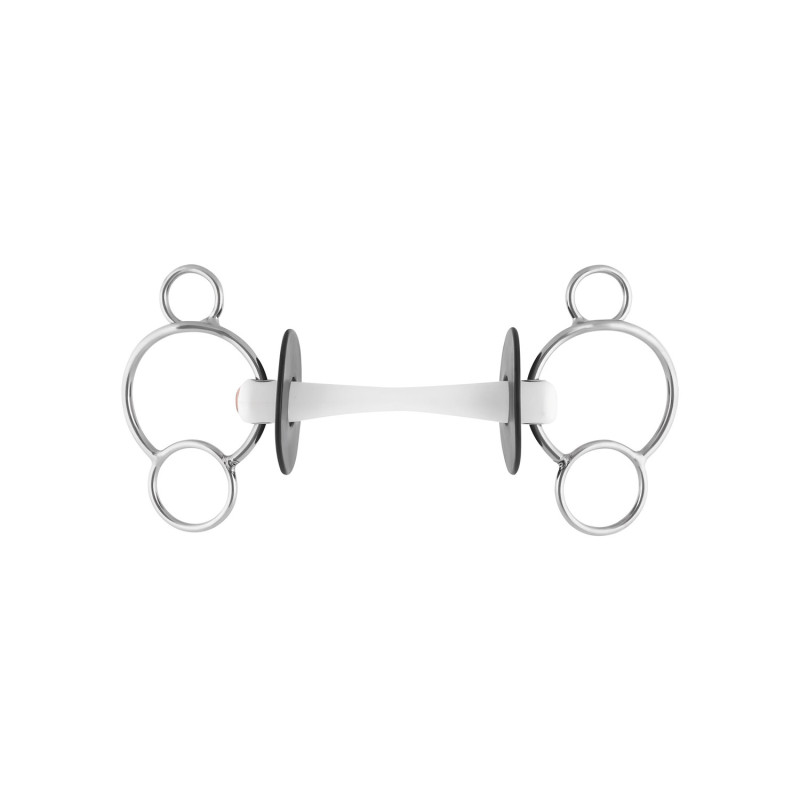 Nathe 3-Ring Bit 20mm With Flex. Mullen Mouth