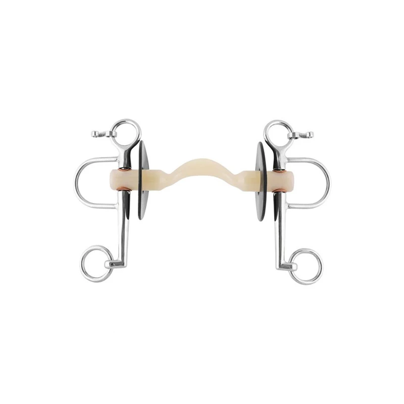 NATHE PELHAM 20MM W.SOFT MULLEN  MOUTH W.PORT AND SHORT CHEEKS