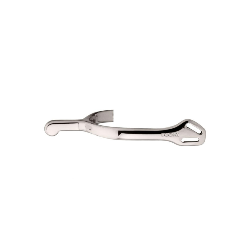 Ladies Balkenhol Spurs,German Silver  35mm Rounded Neck No Rowel