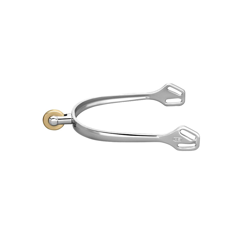 Ultra Fit Spurs With Balkenhol Fastening - Stainless Steel, 25 Mm Vertic.Comfort Roller