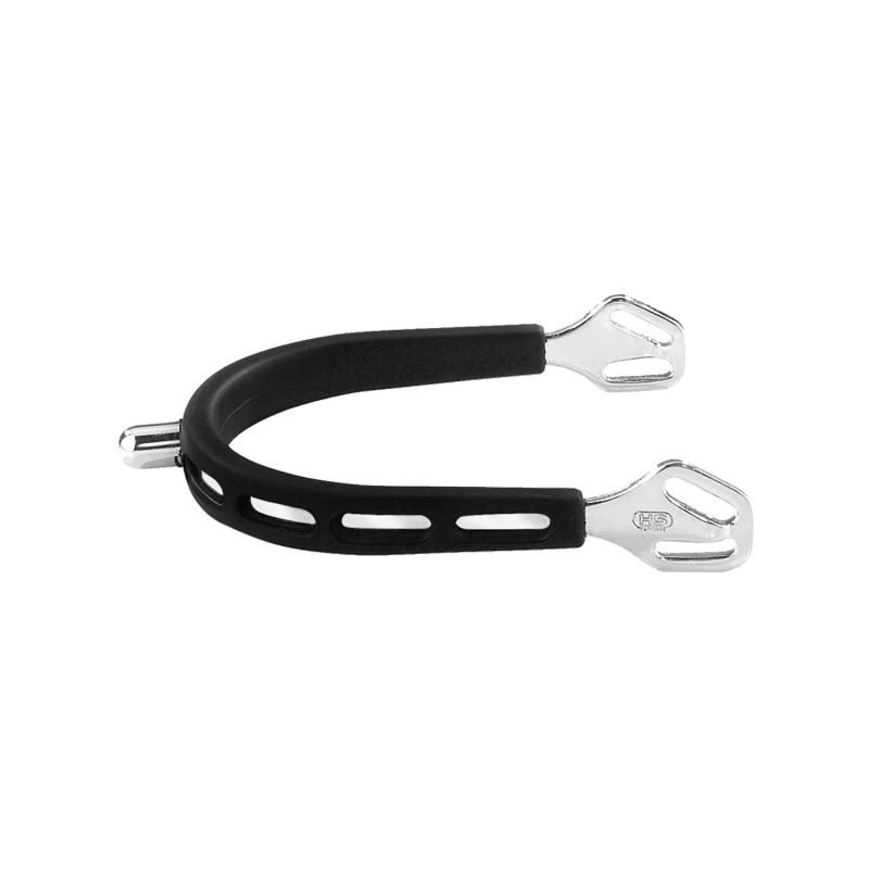 ULTRA fit EXTRA GRIP spurs with Balkenhol fastening - Stainless steel, 15 mm rounded