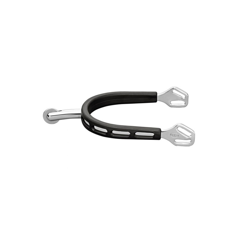 Ultra Fit Extra Grip Spurs With Balkenhol Fastening - Stainless Steel, 40 Mm Rounded With Rowel #6