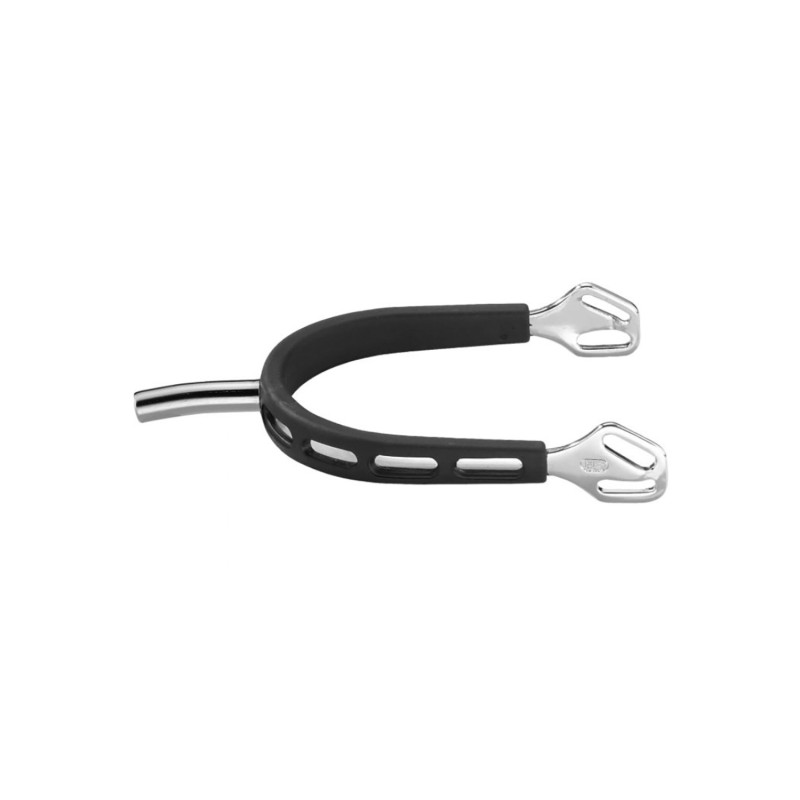ULTRA fit EXTRA GRIP spurs with Balkenhol fastening - Stainless steel, 35 mm flat