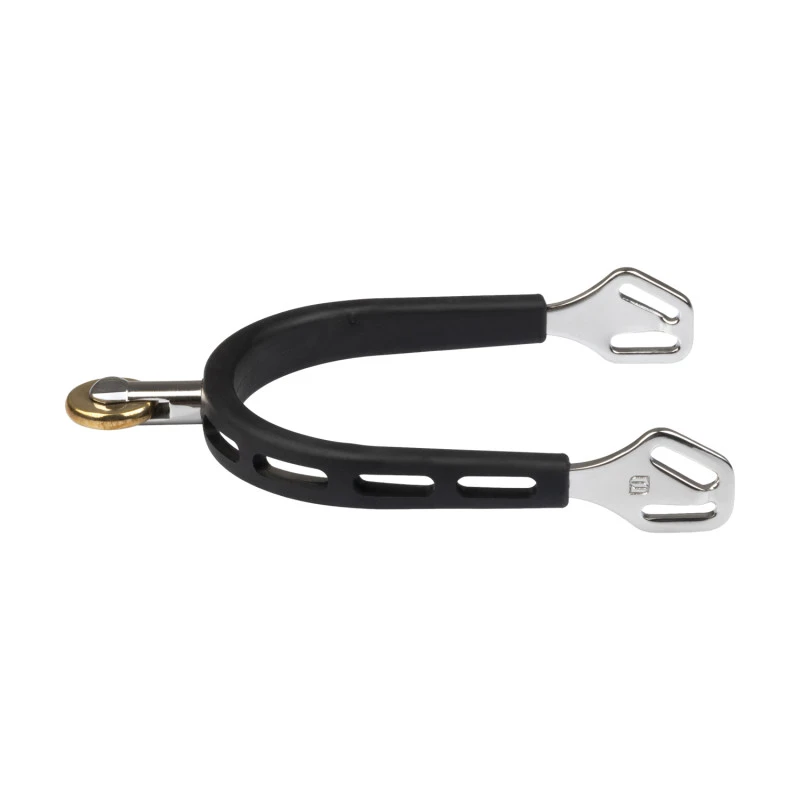 SPURS ULTRA FIT EXTRA GRIP,  ST.ST. 25MM W.CF.ROLLER HORIZ.