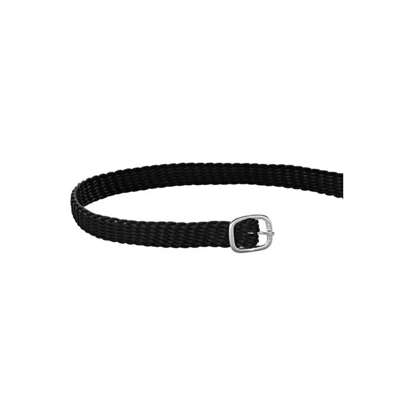 Sporenriemen 50 cm Perlon schwarz