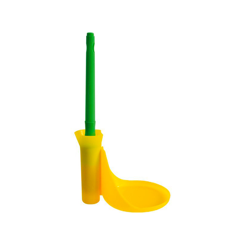 Brush + Jar Holder For Hoof Grease