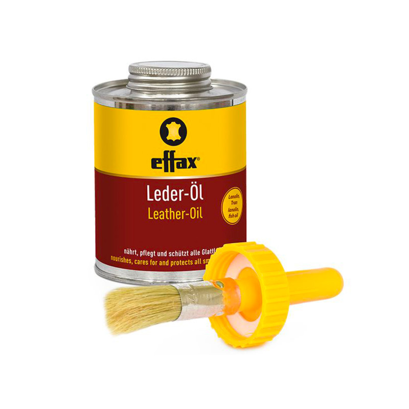 Leather Oil With Brush Effax 475 Ml