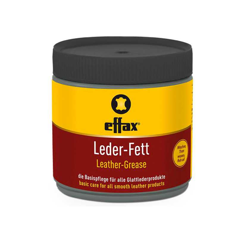Effax Leather Grease 500 Ml Black